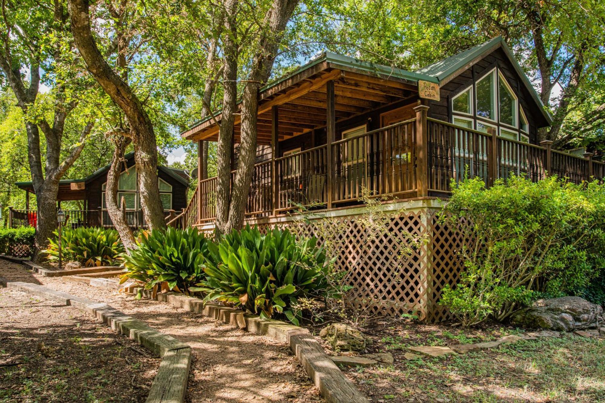 Pecan Cabin Fredericksburg Buitenkant foto