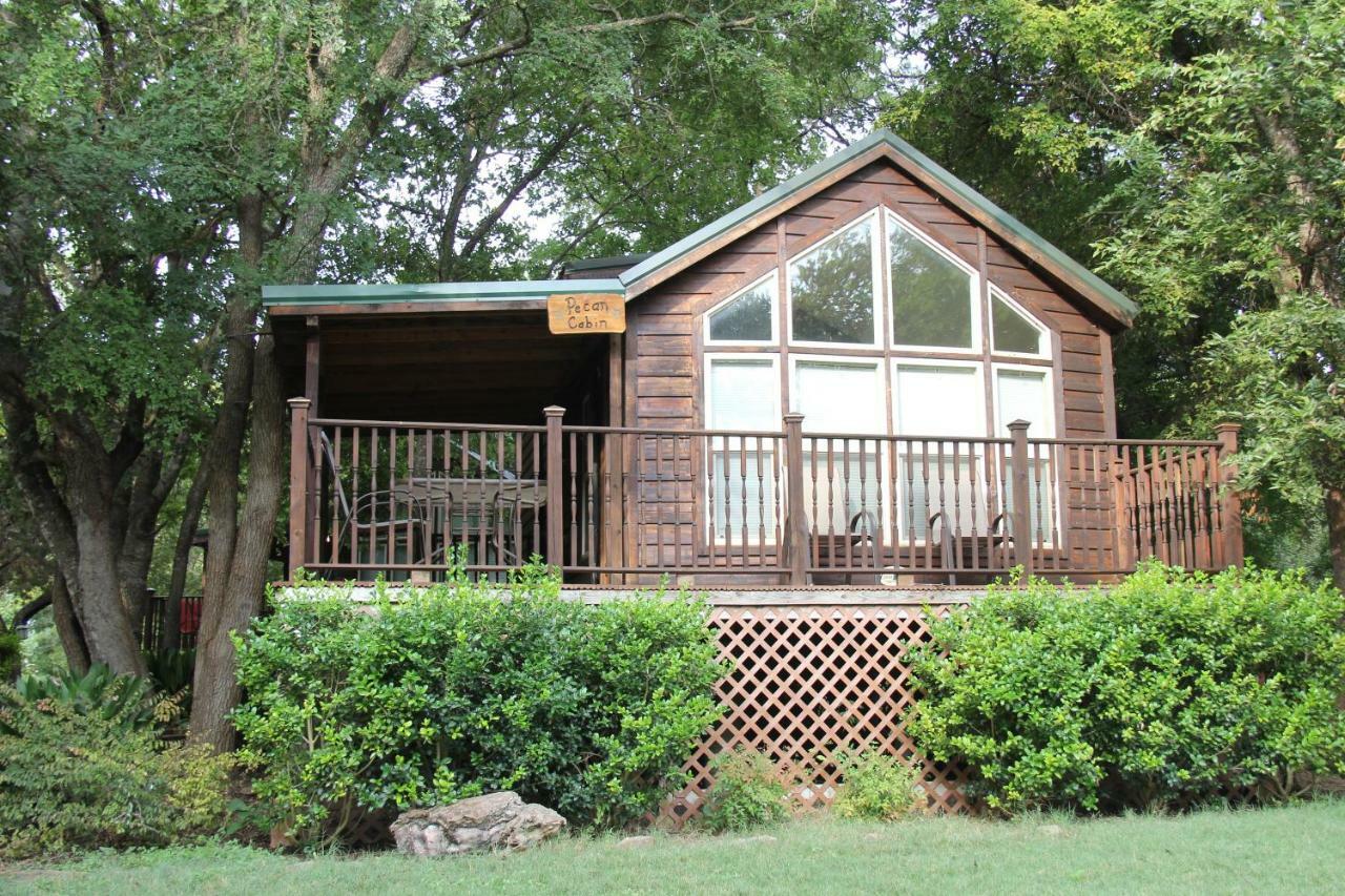 Pecan Cabin Fredericksburg Buitenkant foto